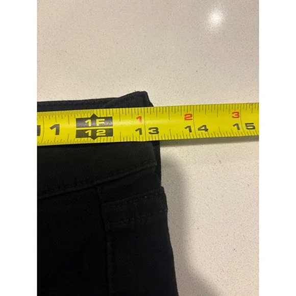 Rag & Bone 10 Inch Skinny Jeans Black High Rise Modal Blend Size 25 W1532I769BLK - Picture 7 of 9